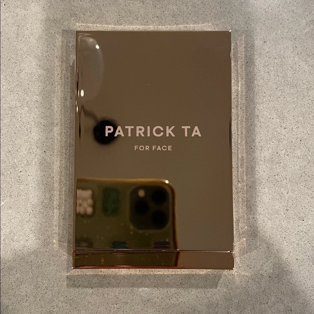 Patrick Ta Rose Gold Metallic Compact Blush Palette